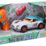 Skruedrevet racerbilsæt 18 cm