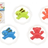 baby-rasle og bidering cirkel – bjørn eller kanin