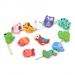 Vilac dyr trådlegetøj til børn