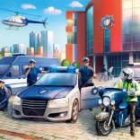 puslespil 120 brikker politistation