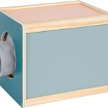 Trækasse til taktile sanselege for børn