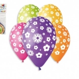 Teddies oppustelige balloner blomster