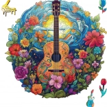 Træpuslespil Guitar 200 brikker