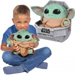 plyslegetøj baby yoda fra mandalorian 25 cm i æske