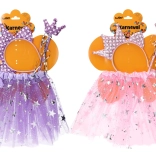 Karnevalssæt fe lilla