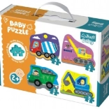 Trefl puslespil byggemaskiner