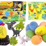 DIY sæt til maling af dinosauræg