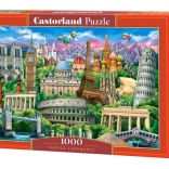 Arkitektur puslespil 1000 brikker