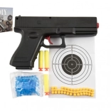 Kuglepistol 20 cm med vandkugler og skumprojektiler