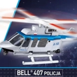 Cobi byggesæt Bell 407 Police – civil helikopter 1:48