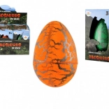 Æg med klækkende dinosaur