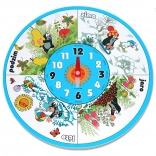 Træ vægur KRTEK 20 cm