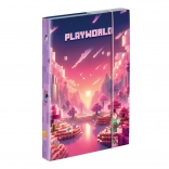 Mappe til hæfter A5 Playworld Girl