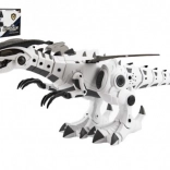 Gående dinosaur 40 cm med lyd og lys på batteri