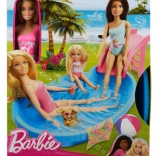 Barbiedukke med pool