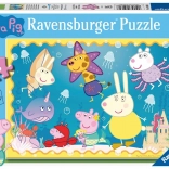 Ravensburger puslespil Peppa Pig: Undervandsverden 35 brikker