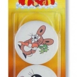 Blød rund viskelæder med tryk Krtek KOH‑I‑NOOR