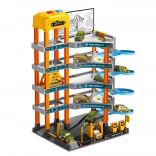 Parkeringsstation med garage