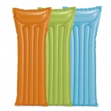 Oppustelig svømmemadras 183 × 69 cm grøn Intex