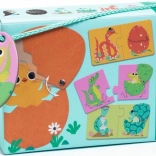 Djeco duo puslespil – sjove æg