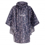 børne regnslag-poncho panda baagl xs (90–110 cm)