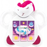 Interaktivt skydepuslespil Enhjørning med lyde