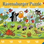Puslespil RAVENSBURGER Muldvarpen i haven 2×24 brikker