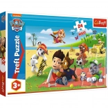 Puzzle Trefl PAW PATROL Maxi 24 brikker – Sjov på tæppet