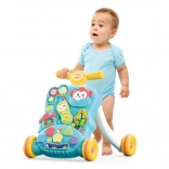 Interaktivt gåstativ til børn med justerbar hastighed