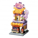 Qman City Corner – butik med vifter byggesæt