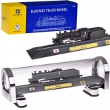 Samlermodel af lokomotiv JNR C50 1:160 i beskyttende montre