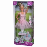 Lalka Steffi Love – dansende ballerina med kanin