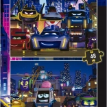 Puzzle Batwheels 2x48 brikker fra Educa