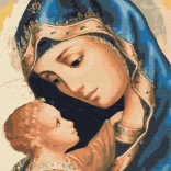 Maleri Paint it! Marie med Barnet - Mal efter Numre