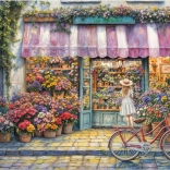 Puslespil Blomsterbutik 300 XL brikker DINO