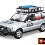 Metalmodelbil 1:24 RANGE ROVER, sølvfarvet