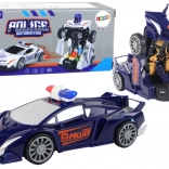 Transformerende politibil-robot