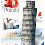 Ravensburger 3D puslespil Det Skæve Tårn i Pisa 216 brikker