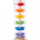 Gennemsigtig træsbruser til badekar WOODY