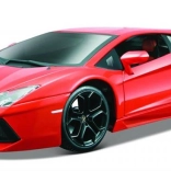 Metalmodel BBURAGO LAMBORGHINI Aventador 1:18, orange