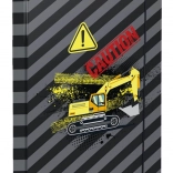 Baagl mapper til skolehæfter A5 gravko