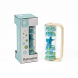 Klassisk regnstav med kugler – blå