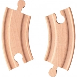 Jernbanesving – korte skinner, 4 stk.