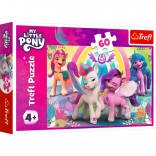 Puzzle My Little Pony 60 brikker i venskabets verden