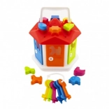 Indsætningshus plast med nøgler