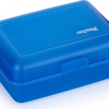 Plastboks til madpakke blå