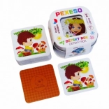 Vendespil Børneåret – vandafvisende, 64 kort i metalæske