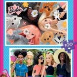 Puslespil EDUCA Barbie 2×100 brikker