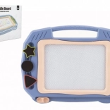 Magnetisk tegnetavle blå til børn