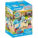 Playmobil Horses of Waterfall hippoterapeut – sæt til hestepasning